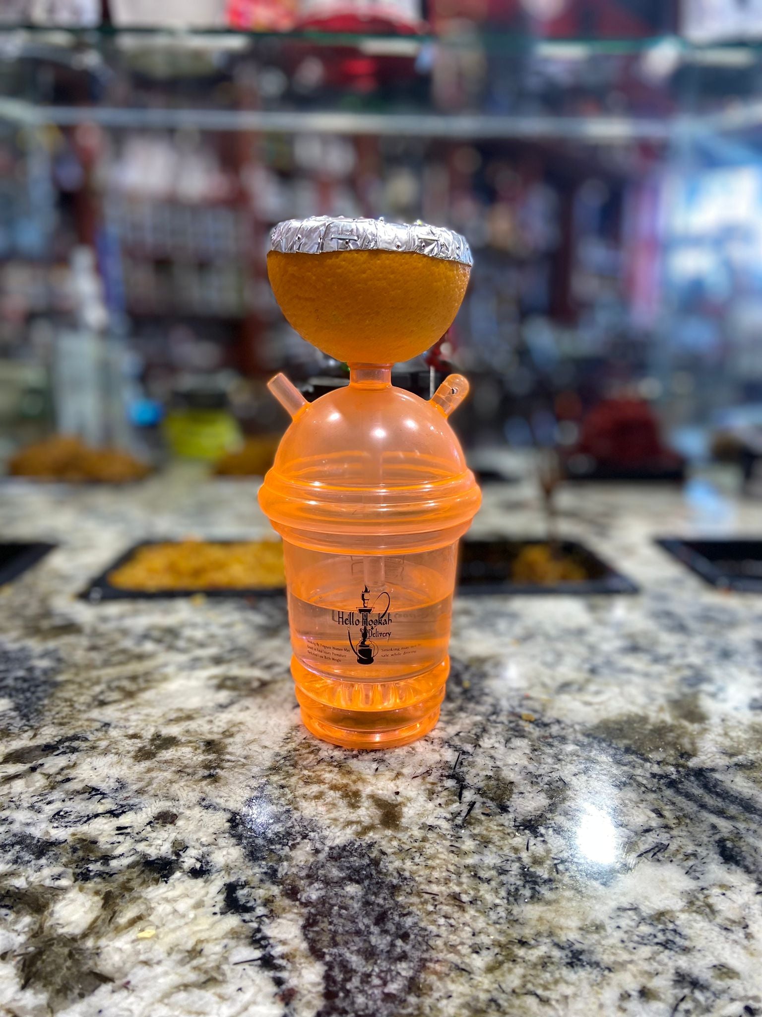 Small Cup Orange Head – Hellohookah